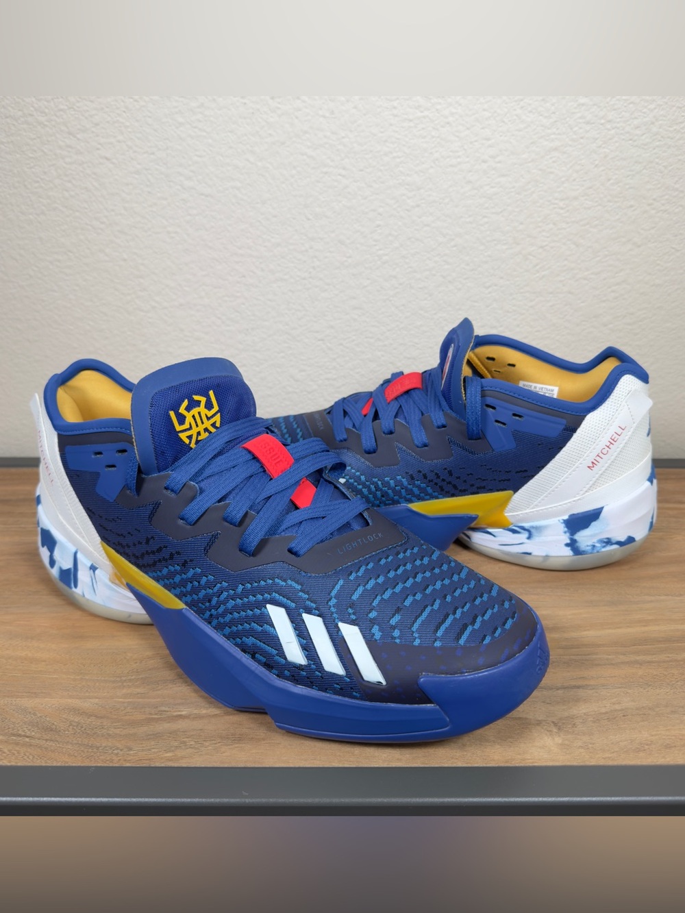 Adidas DON Issue 4 McDonalds All American Games Blue IE4517 Men Size 11.5 Shoes